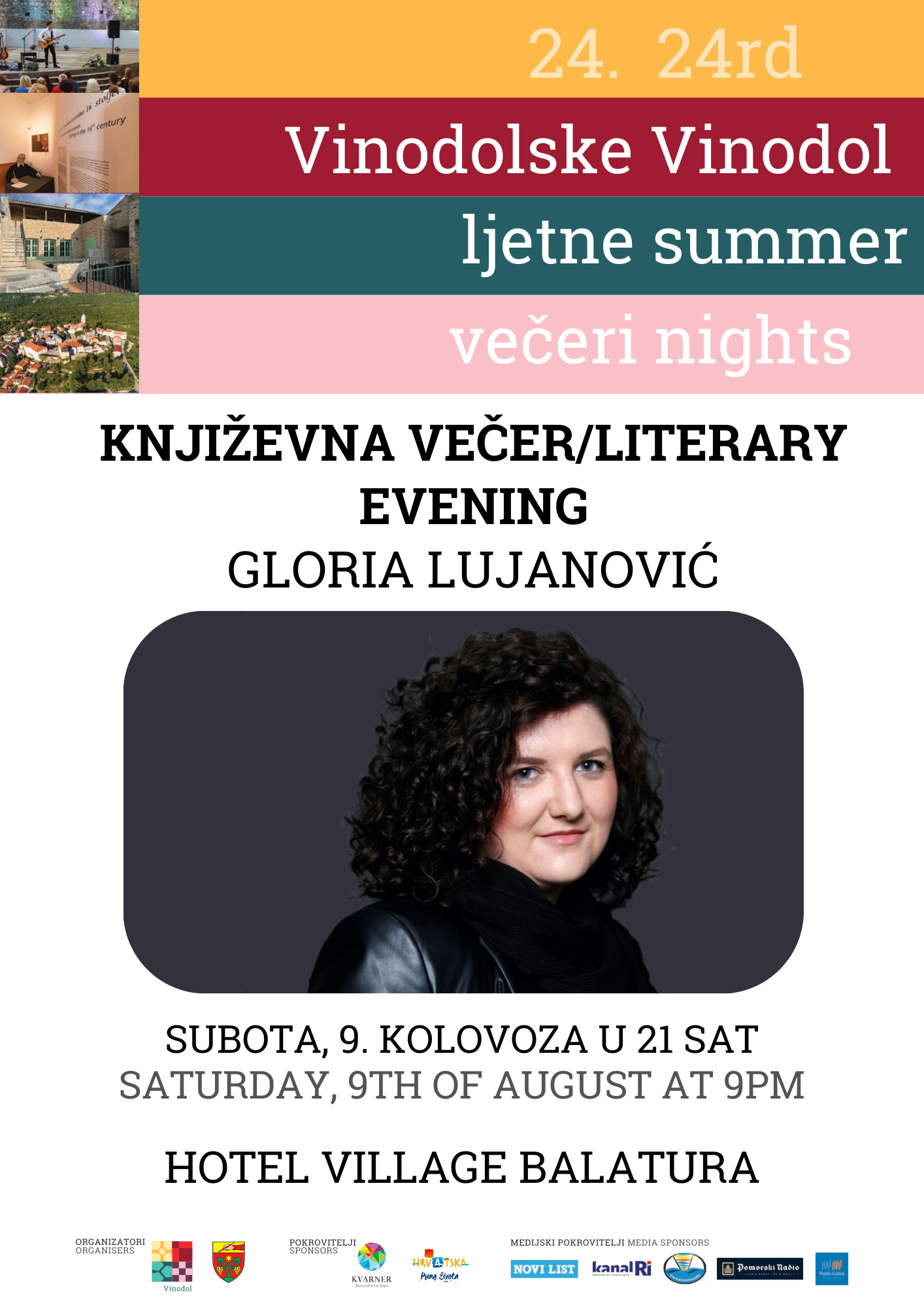 KNJIŽEVNA VEČER GLORIA LUJANOVIĆ