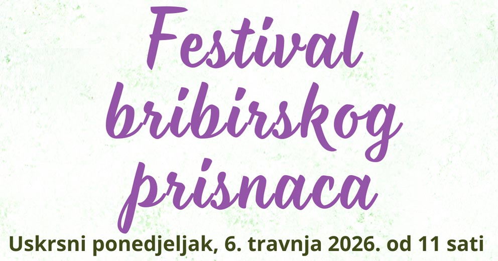 Festival bribirskog prisnaca – 1