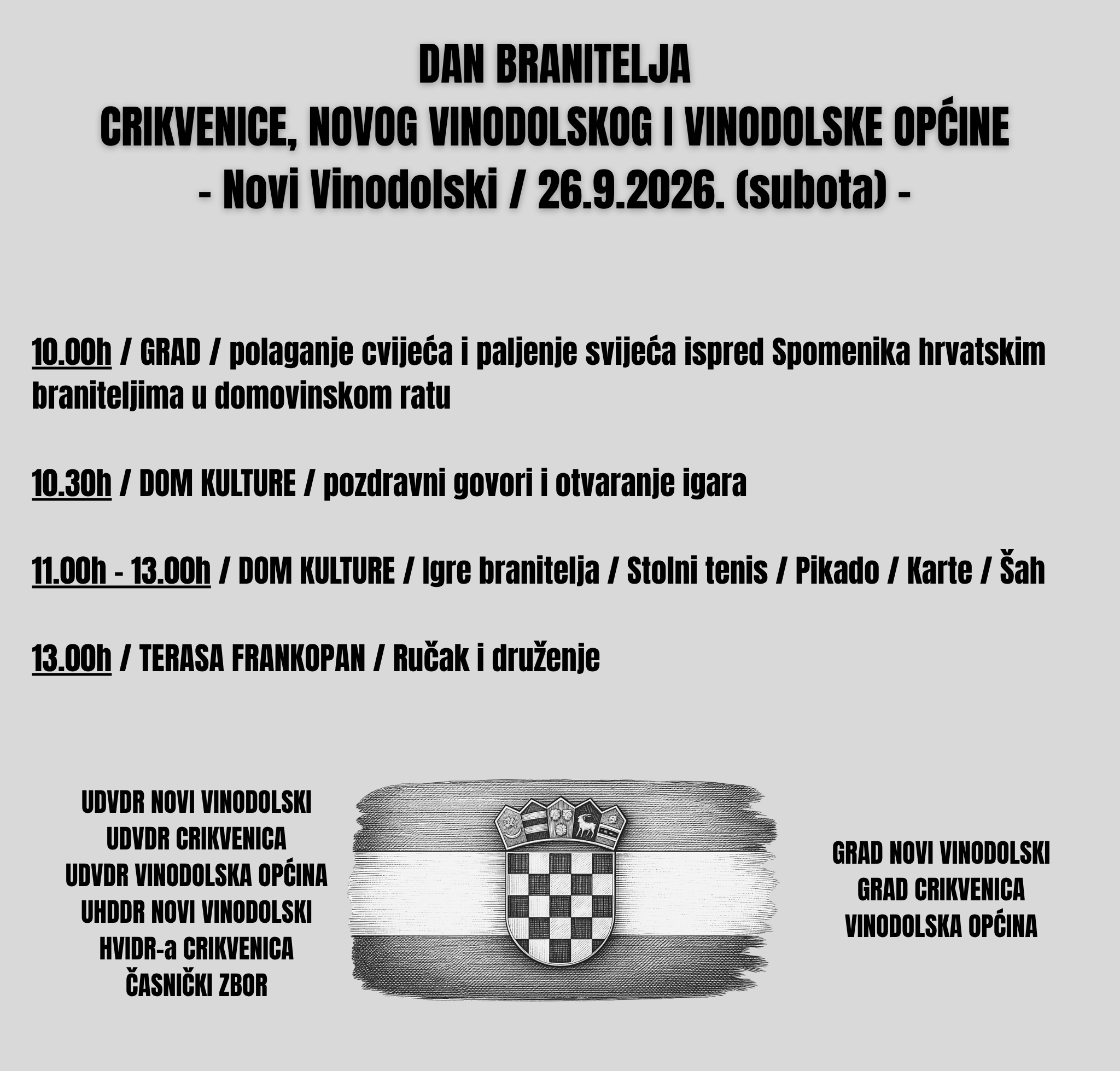Dan branitelja 26.9.2026